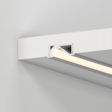 Встраиваемый профиль с фланцем SL-BEVEL-3000 ANOD