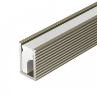 Профиль оливковый для лент 2000x6.2x9.3мм SL-MINI-6-H9-2000 ANOD OLIVE GREY