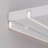 Накладной профиль для лент белый 2000x8x12мм SL-MINI-8-H12-2000 WHITE