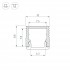 Микро-профиль для лент 2000x10x8.8мм SL-MINI-10-2000 ANOD