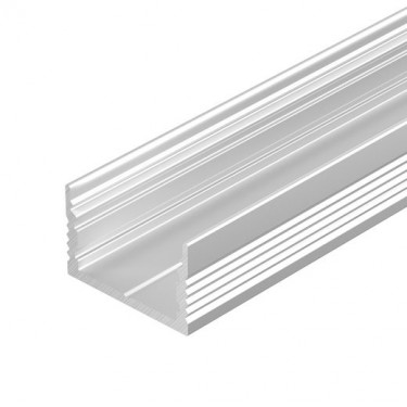 Профиль для лент 2000x15x9.5мм SL-SLIM15-H10-2000 ANOD