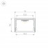 Профиль для лент 2000x15x9.5мм SL-SLIM15-H10-2000 ANOD