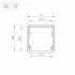Профиль для лент 2000x15x13.8мм SL-MINI-15-2000 ANOD