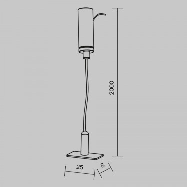 Тросовый подвес 2шт Levity TRA184SW-1B Тросовый подвес 2шт Levity TRA184SW-1B