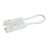 Коннектор гибкий белый Feron LD3002 41972