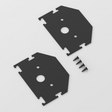 Заглушки для шинопровода в натяжной потолок 2шт Slim Magnetic 85204/00
