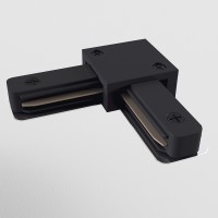 Коннектор L-образный Unity черный TRA001CL-11B