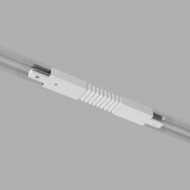 Гибкий коннектор для шинопровода белый TRC-1-1-FLEX-WH
