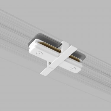 Коннектор прямой для однофазного шинопровода TRCM-1-I-WH
