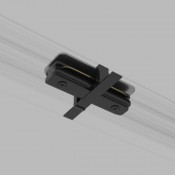 Коннектор прямой черный TRCM-1-I-BK