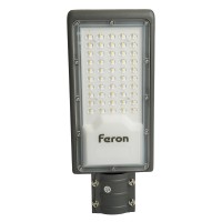 Уличный консольный светильник 50W 6400К Feron SP3032 32577 Уличный консольный светильник 50W 6400К Feron SP3032 32577