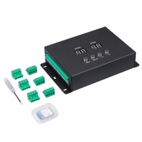 Контроллер DMX512 с функцией редактирования адресов K-5000 (220V, SD-card, 5x512)
