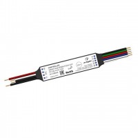Миниатюрный контроллер SMART-K48-RGBW-PUSH-SUF (12-24V, 4x1A, 2.4G)