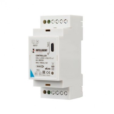 Контроллер DALI-LOGIC-USB-PS-x1 (BUS/230V, BLE)