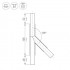 Тройник PLS-LOCK-H25-T135L левый (с экраном MAT-L)