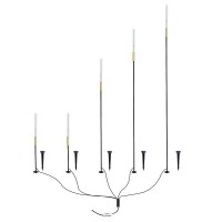 Ландшафтный светильник камыш 5 шт Muster 1W 3000К A1083PA-5BK