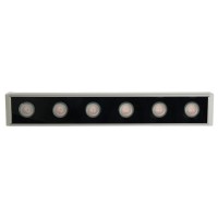 Линейный прожектор 24W красный Feron LL-893 51567