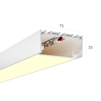 Линейный светильник LINE 7535 1250mm 28W 3000K белый
