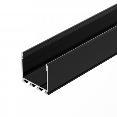 Профиль накладной черный PLS-LOCK-H25-2000 ANOD Black Профиль накладной черный PLS-LOCK-H25-2000 ANOD Black