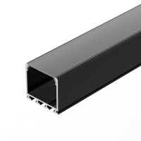 Профиль накладной черный PLS-LOCK-H25-2000 ANOD Black Профиль накладной черный PLS-LOCK-H25-2000 ANOD Black