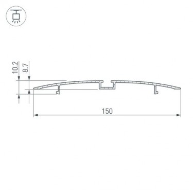 Профиль MULTI B-2000 ANOD