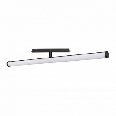 Магнитный светильник MAG-ORIENT-TUBE-TURN-L600-20W Day4000 (BK, 180 deg, 48V)