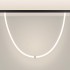Светильник гибкий MAG-ORIENT-TUBE-ELASTIC-R25-L5000-70W Warm3000 (BK, 360 deg, 48V, DALI)