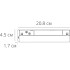 Магнитный светильник 12W 2700-6000K черный Expert SMART A5744PL-1BK