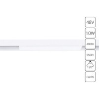 Магнитный светильник 10W 4000K белый Linea A4662PL-1WH