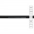 Магнитный светильник 18W 3000K черный Linea A4665PL-1BK