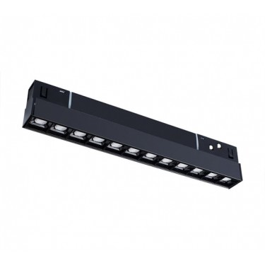 Магнитный светильник 12W 3000K черный Linea A4674PL-1BK