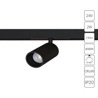 Магнитный светильник 2W 4000K черный PRESTO A6227PL-1BK