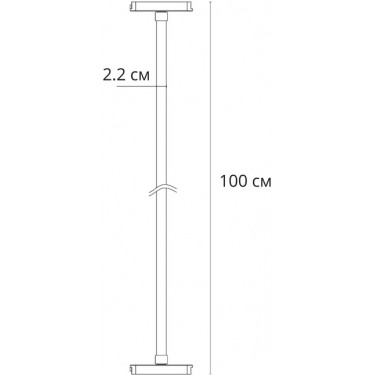 Магнитный светильник 18W 4000K с гибким неоном RAPID A6167PL-1WH