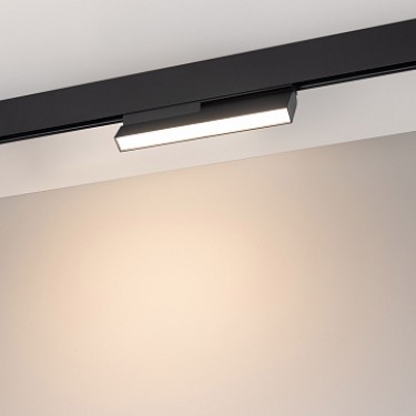 Магнитный светильник MAG-ORIENT-FLAT-FOLD-S230-12W Warm3000 (BK, 80 deg, 48V)