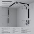 Магнитный светильник 6W 4200K SL01 Slim Magnetic 85004/01