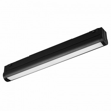 Светильник магнитный MAG-VIBE-FLAT-TURN-L305-12W Day4000 (BK, 110 deg, 48V)