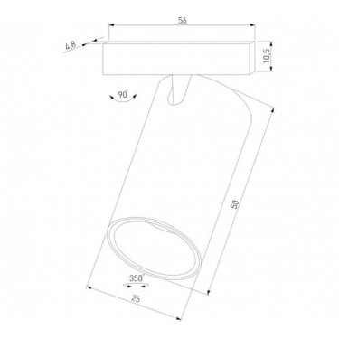 Магнитный светильник 3W 3000K Mini Magnetic 85200/01