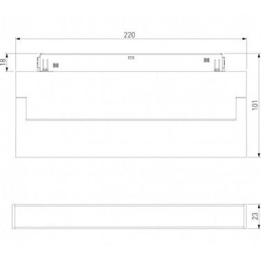 Умный светильник 12W 2700-6500K Dim Kos Slim Magnetic 85082/01 Умный светильник 12W 2700-6500K Dim Kos Slim Magnetic 85082/01