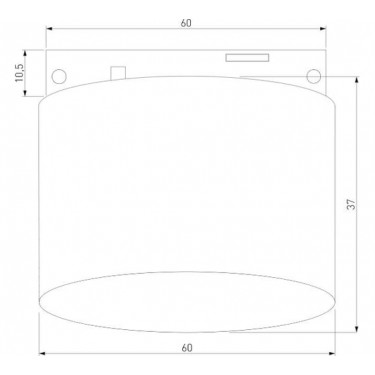 Магнитный светильник 5W 3000K белый/черный Mini Magnetic 85205/01