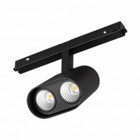Магнитный светильник MAG-ORIENT-BLUM-12W Warm3000 (BK, 40 deg, 48V)