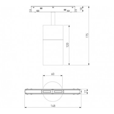 Умный светильник 12W 2700-6500K Dim R02 Slim Magnetic 85075/01 Умный светильник 12W 2700-6500K Dim R02 Slim Magnetic 85075/01