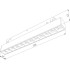 Магнитный светильник 12W 4000K чёрный/золото Artas Slim Magnetic 85103/01