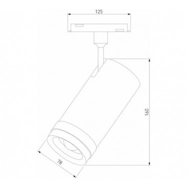 Магнитный светильник 25W 4200K Modify Slim Magnetic 85045/01 Магнитный светильник 25W 4200K Modify Slim Magnetic 85045/01