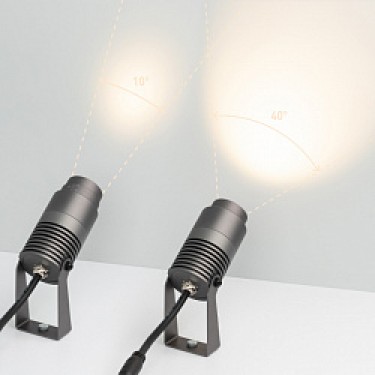 Уличный прожектор ALT-RAY-ZOOM-R52-8W Day4000 (DG, 10-40 deg, 230V)
