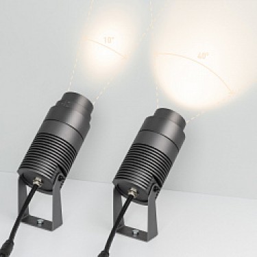 Уличный прожектор ALT-RAY-ZOOM-R75-18W Day4000 (DG, 10-40 deg, 230V)
