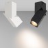Накладной поворотный светильник SP-TWIST-SURFACE-S60x60-12W Day4000 (BK, 30 deg)
