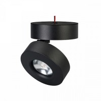 Накладной откидной светильник SP-MONA-SURFACE-R100-12W Day4000 (BK, 24 deg)
