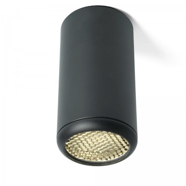 Светильник с антибликовой сеточкой Barrel ECHO GU10 черный Feron ML184 48392