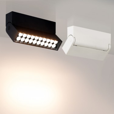 Накладной светильник SP-LOFT-SURFACE-S170-10W Warm3000 (BK, 24 deg)