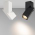 Накладной поворотный светильник SP-TWIST-SURFACE-S60x60-12W Warm3000 (WH-BK, 30 deg)